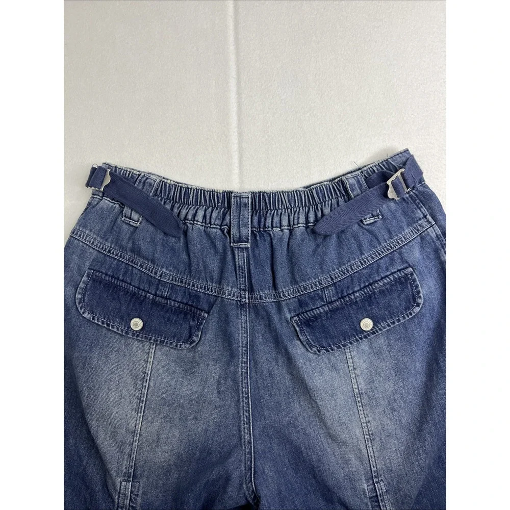 Free People We The Free In a Cinch Pull On Jeans Nashville Sky Blue Medium